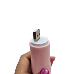 Porta USB di ricarica - NiNìN wand. mini vibratore silenzioso, portatile, da viaggio